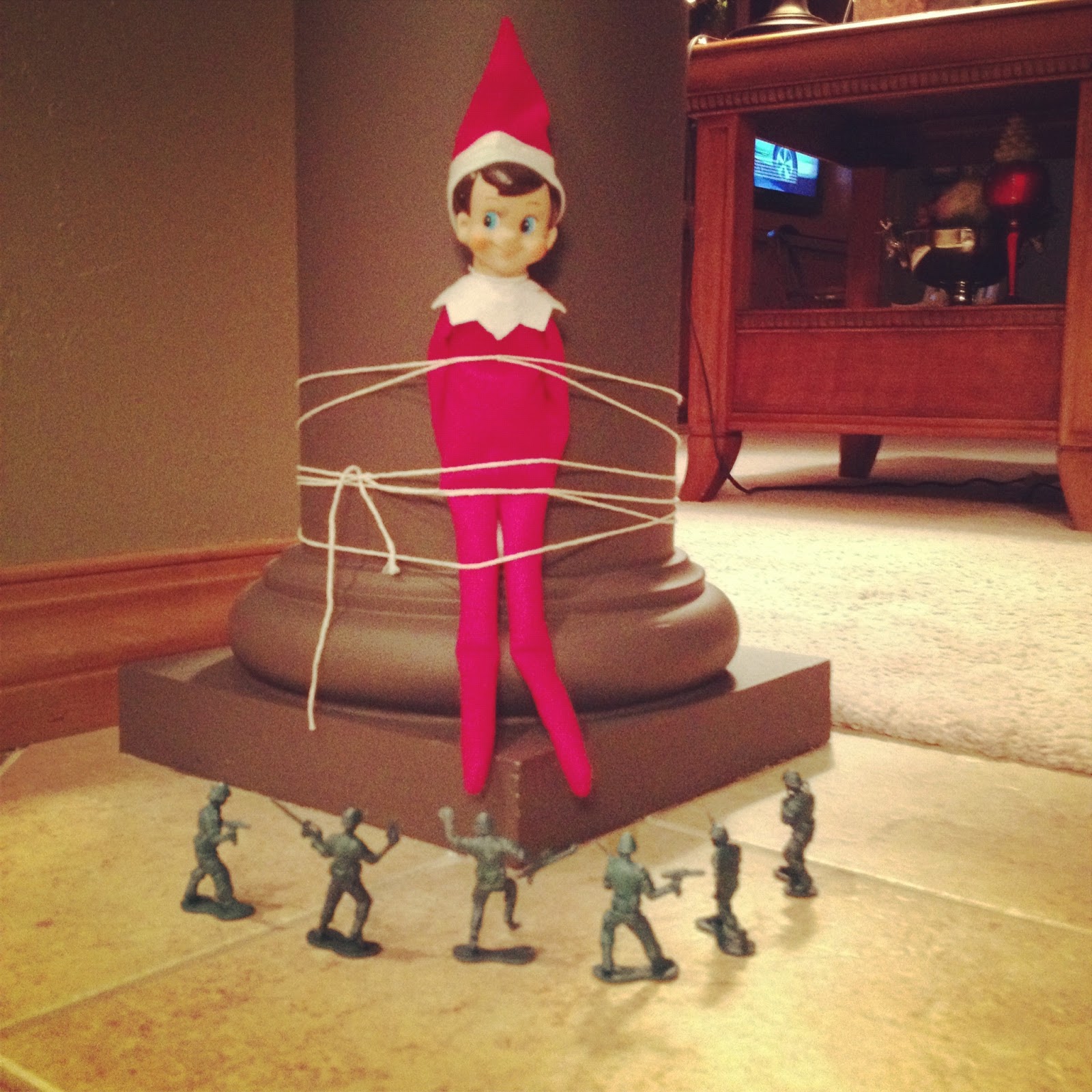 Buckets of Grace: Our Elf on the Shelf - {Real Ideas}